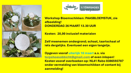 Paasbloemstuk